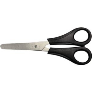 Tesoura Escolar G-0120 Preta 13CM - Imagem 4