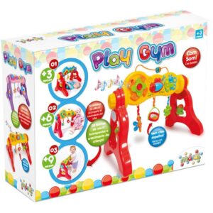 Brinquedo para Bebe Play Gym C/Som Colorido - Imagem 2