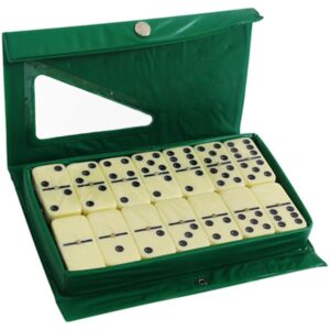 Domino Estojo 28PCS 11MM Verde - Imagem 1