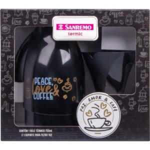 Garrafa Termica Rosca Bule 700ML +Sup.p/FIL102 Pt - Imagem 2