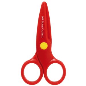 Tesoura Escolar Super Segura Cartela - Imagem 1