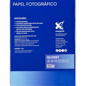 Papel Fotografico Inkjet A4 Glossy 150G - Imagem 2