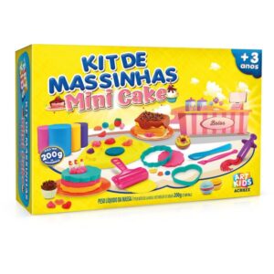Massa para Modelar Criativa Art Kids Mini Cake 200G - Imagem 1