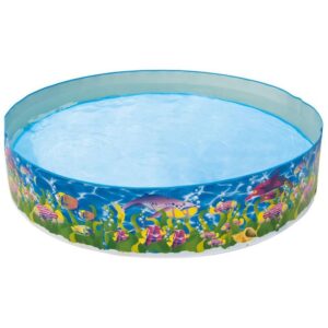Piscina 1000L Semirrigida Vida Marinha - Imagem 1