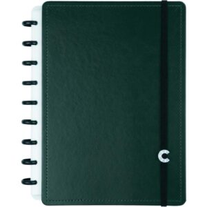 Caderno Inteligente Medio Dark Green 80FLS. 190X255MM - Imagem 1