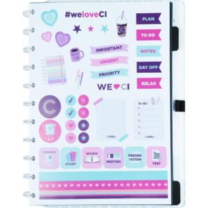Caderno Inteligente Grande Ice Blue 80FLS. 215X280MM - Imagem 3