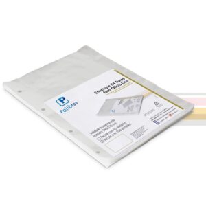 Envelope Plastico Oficio 4FUROS Fino 0,06MM - Imagem 1