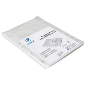 Envelope Plastico Oficio 4FUROS Extra Medio 0,12 - Imagem 1