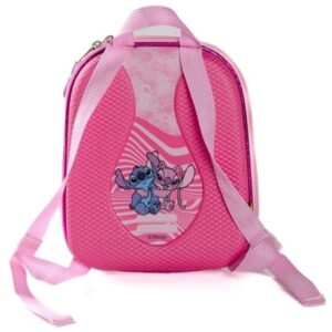 Mochila Infantil Stitch Rosa Pequena - Imagem 2