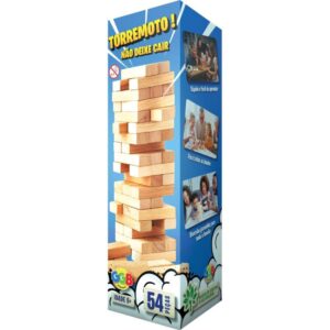 Jogo Diverso Terremoto em Madeira 54PCS - Imagem 2