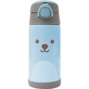 Garrafa Termica Gummy Azul 400ML. Fliptop - Imagem 1