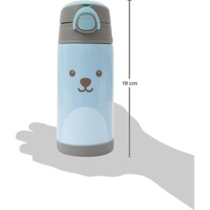 Garrafa Termica Gummy Azul 400ML. Fliptop - Imagem 2