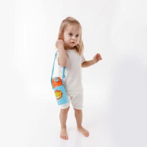 Garrafa de Aluminio Animal Fun Leao 450ML. Fliptop - Imagem 3