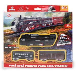 Locomotiva Brinqexpresso 213CM Trilho 13P - Imagem 1