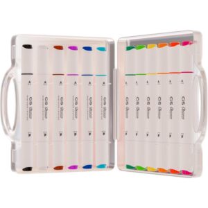 Marcador Artistico Cis Flow 12 Cores - Imagem 3