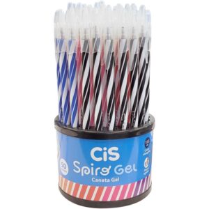 Caneta Gel Cis Spiro 0,7MM Cores Sortidas - Imagem 1