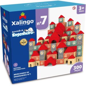 Brinquedo para Montar Brincando de Engenheiro-7 300P - Imagem 1