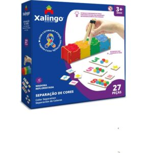 Brinquedo Pedagogico Separaçao Cores e Contando - Imagem 4
