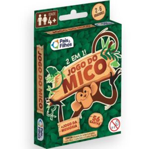 Jogo de Cartas Mico 56 Cartas - Imagem 1