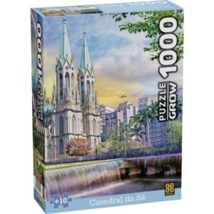 Quebra-Cabeca Cartonado Catedral da Se 1000 Pecas - Imagem 1