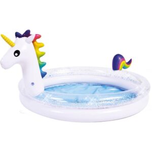 Piscina 65L Unicornio Glitter Ring Poo - Imagem 1
