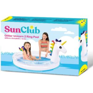 Piscina 65L Unicornio Glitter Ring Poo - Imagem 2