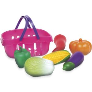 Brincando de Casinha Hortifruti Cestinha 7PCS - Imagem 1