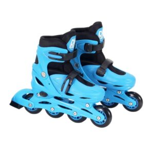 Patins Kit Inline Ajust. Azul N.34-37 - Imagem 1