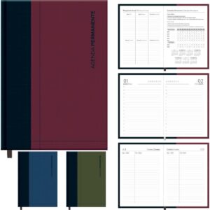 Agenda Permanente Color Executiva 192F.145X205MM - Imagem 1