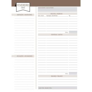 Agenda Permanente World Class 88F.177X237MM - Imagem 4