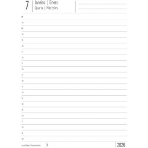 Agenda 2027 Kbom Espiral 160F.123X164MM - Imagem 2