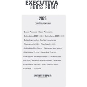 Agenda 2027 Buoss Prime 176F.142X207MM - Imagem 3