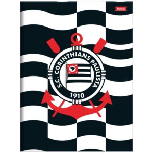Caderno Brochurao Capa Dura Corinthians 80FLS. - Imagem 2
