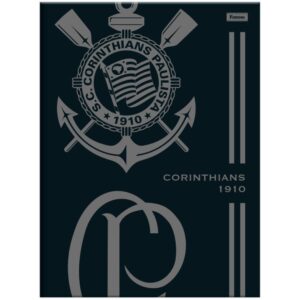 Caderno Brochurao Capa Dura Corinthians 80FLS. - Imagem 3