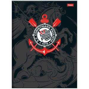 Caderno Brochurao Capa Dura Corinthians 80FLS. - Imagem 5