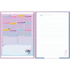 Caderno 15X1 Capa Dura Stitch 240FLS. - Imagem 8