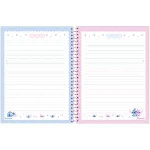 Caderno 10X1 Cp.dura Colegial Stitch 160FLS. - Imagem 9