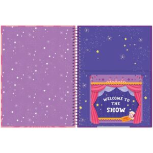 Caderno 01X1 Capa Dura Judy 80FLS. - Imagem 6