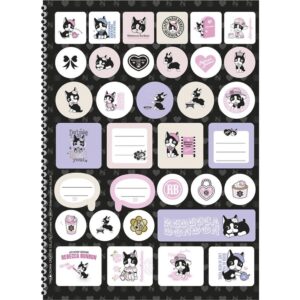 Caderno 01X1 Capa Dura Rebeca Bonbon 80FLS. - Imagem 2
