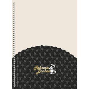 Caderno 01X1 Capa Dura Rebeca Bonbon 80FLS. - Imagem 3