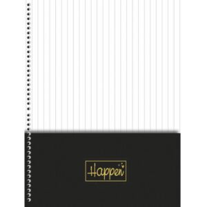 Caderno 10X1 Capa Dura Happen 160F - Imagem 2