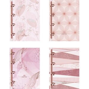 Caderno Argolado Rosa Rose 160FLS. - Imagem 1