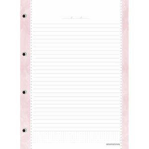 Caderno Argolado Rosa Rose 160FLS. - Imagem 2
