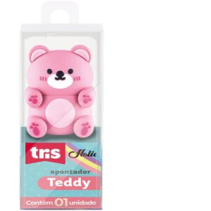 Apontador com Deposito Tris Teddy 2 Cores - Imagem 1