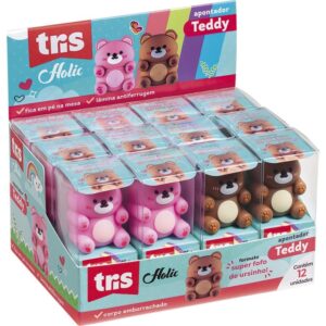 Apontador com Deposito Tris Teddy 2 Cores - Imagem 3