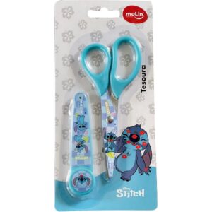 Tesoura Escolar Stitch 13CM. 2 Modelos - Imagem 1