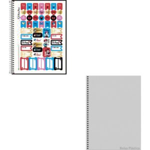 Caderno 10X1 Capa Dura Minnie 160FLS. Fit - Imagem 2