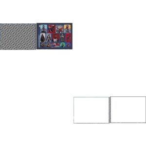Caderno Desenho Univ Capa Dura Spider Man Game 80FLS. Espiral - Imagem 2