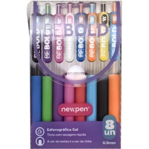 Caneta Esferografica Be Bold Max 0.5MM Gel 8 Cores - Imagem 1