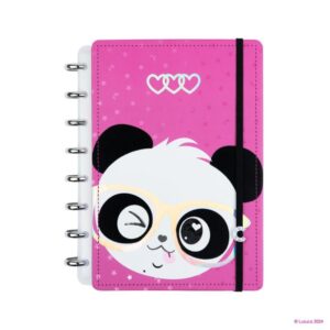 Caderno Inteligente A5 Luluca Pandalu Glow 80FLS. - Imagem 1